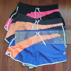 3 Pair of Fila Large Running Shorts